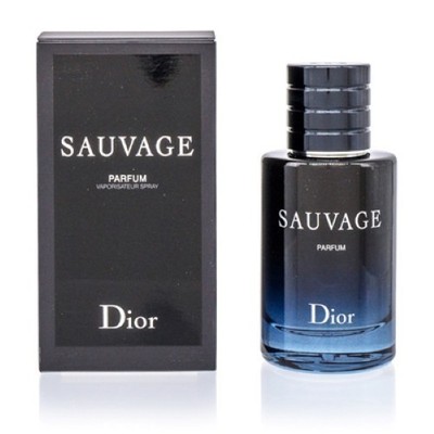 Dior Sauvage Parfum Spray for Men 2.0 oz / 60 ml - New In Dark Blue Box