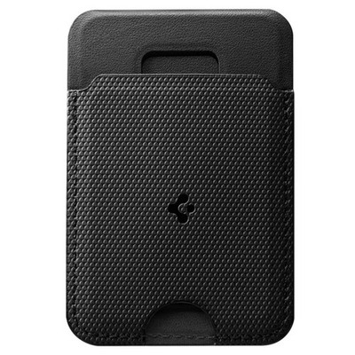 Spigen Slim Fold Stand MagSafe Wallet für 1 Karte, schwarz