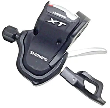 Shimano Deore XT M780 Left Front Trigger Shifter 2/3 Speed Display Black/Silver