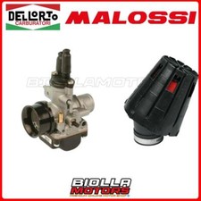 02631X+043296.C0 KIT CARBURATORE DELLORTO PHBG 19 DS 2T + FILTRO MALOSSI ARIA MA
