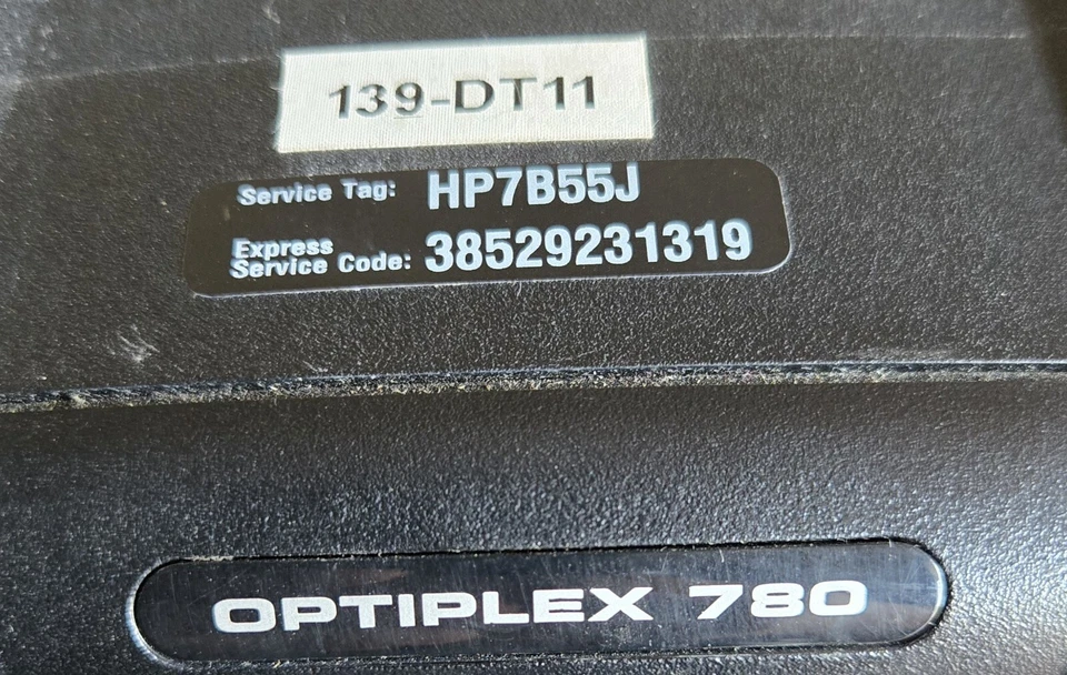 DELL Optiplex 780 Intel Duo E7500 2.93Ghz, 8GB, DVD/CD RW, 320GB HD Windows 10  - Image 3 of 4