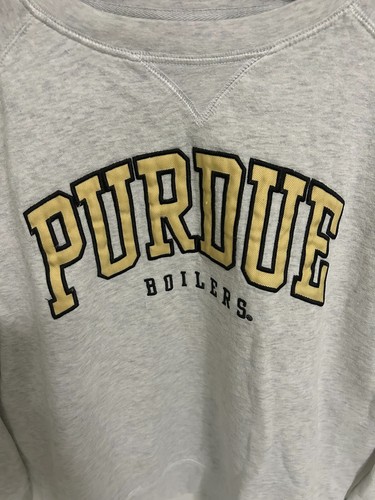 Champion Purdue Boilermakers Crew Neck Sweatshirt Size Large Embroidered - Picture 4 of 5