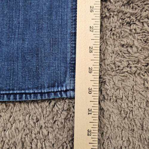 7 For All Mankind Jeans Boys Youth 14 Medium Wash Straight Cotton Austyn 26x30 - Picture 6 of 13