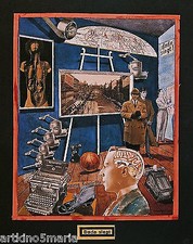 RAOUL HAUSMANN DADA SIEGT STAMPA GICLEE TELA FINE