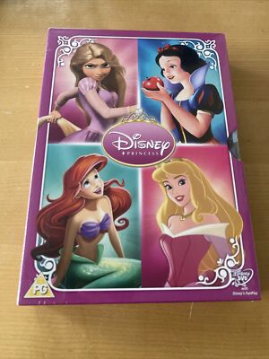 Disney Princesses - 4 Movies Box Set (DVD) New & Sealed