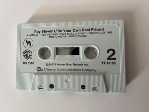 Ray Stevens - Be Your Own Best Friend - Cassette Tape PLAY TESTED / SOUNDS GREAT - Picture 5 of 6