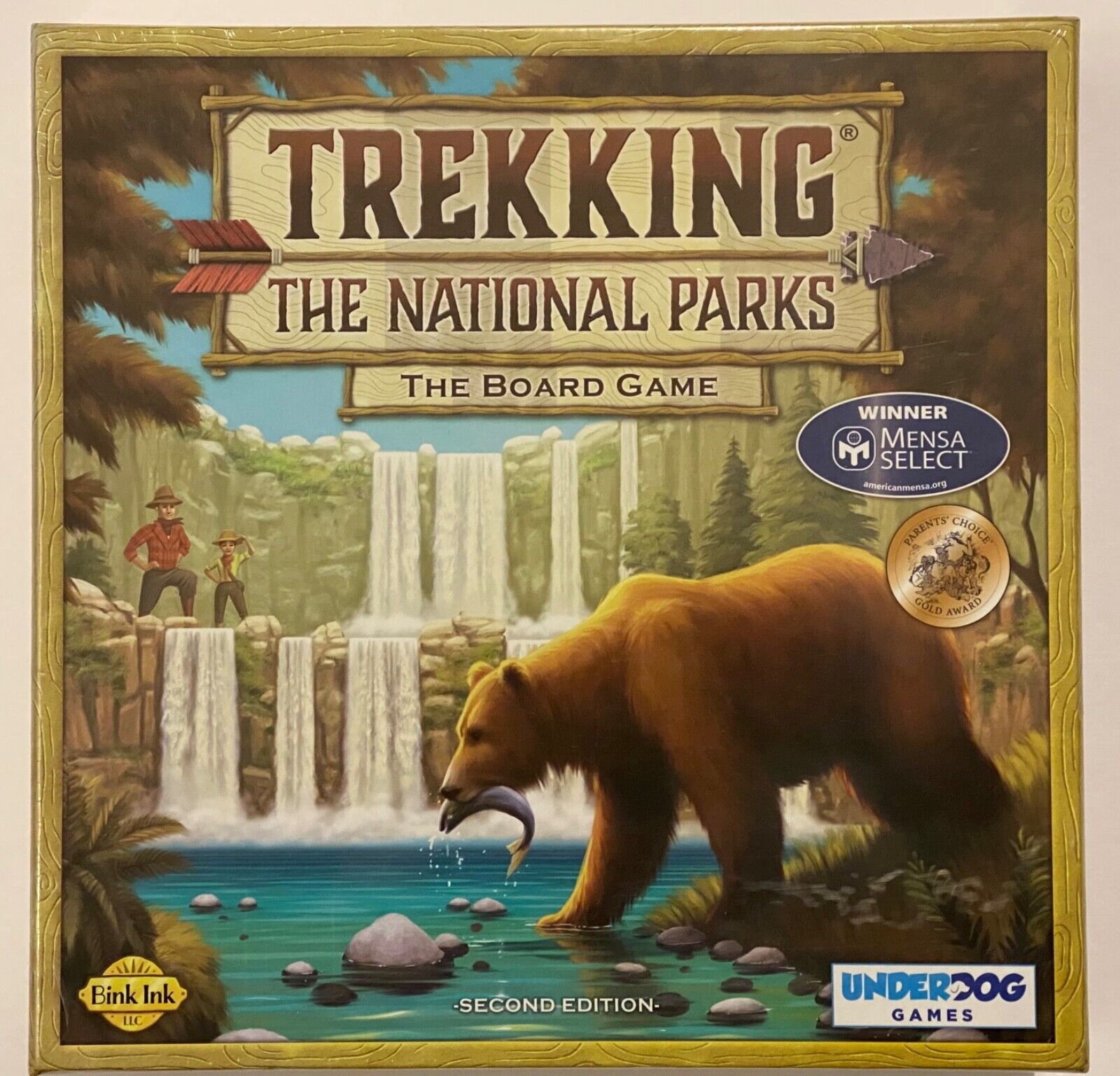 Underdog Games Trekking The National Parks: The Award-Winning Family Board  Game