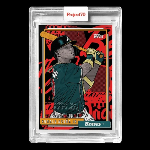2021 Project 70 #834 1992 Ronald Acuna Jr by Morning Breath Braves (PR=757)