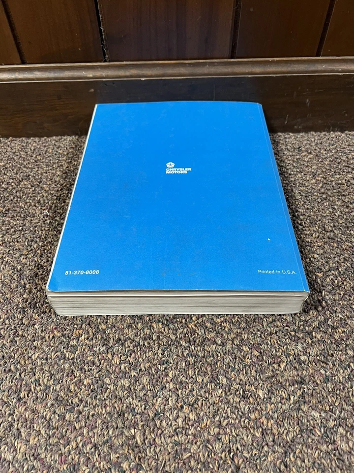 Camión Dodge Ram D150 W250 W350 1988 genuino manual de reparación de servicio Foto 4 de 4
