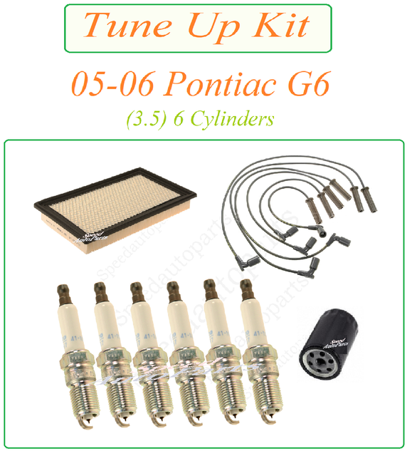 Tune up for 0506 Pontiac G6 Saturn Relay 3.5 V6 Spark Plugs Wire Set