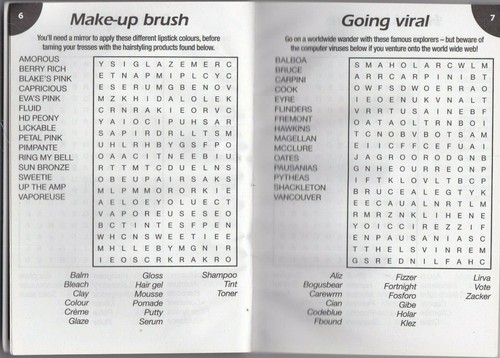 WORDSEARCH PUZZLE BOOK TAKE A BREAK MINI 2 In 1 WORDSEARCH COLLECTION ISSUE 40 EBay