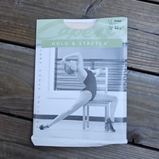 New Size Small Capezio Hold Stretch Footed Tight 14 Ballet Pink Adult Womens