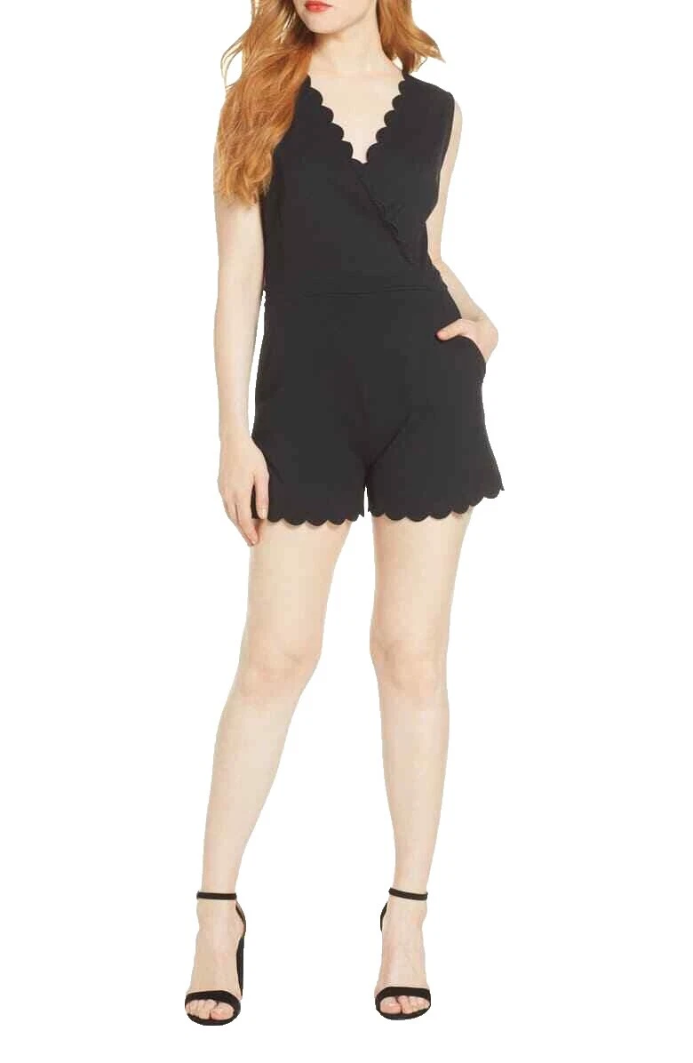 French Connection Romper Black Jumpsuits & Rompers for Women