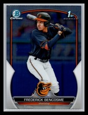 2023 Bowman #BCP-35 Frederick Bencosme 1st Bowman Chrome Baltimore Orioles