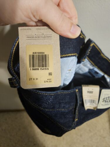 Levi's Silvertab 94 dunkelblaue Baggy-Damenjeans Größe 27 x 31 - Bild 9 von 9