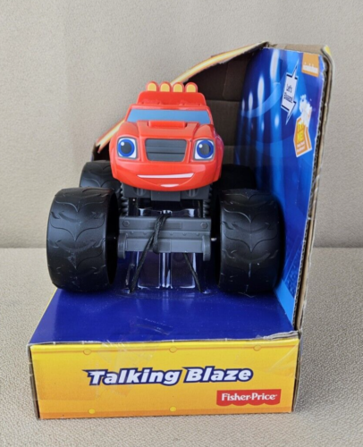 TALKING BLAZE Fisher-Price Nickelodeon Blaze & Monster Machines HTF PKGDSTRSS - Picture 3 of 12