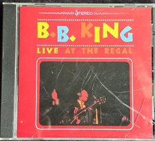 B.B. KING ~ LIVE AT THE REGAL ~ CD 1977 NM