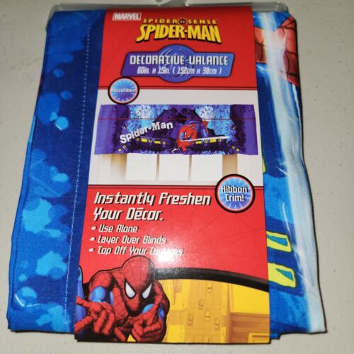 Marvel Spider-man decorative window valance 60"x15" - Afbeelding 1 van 2