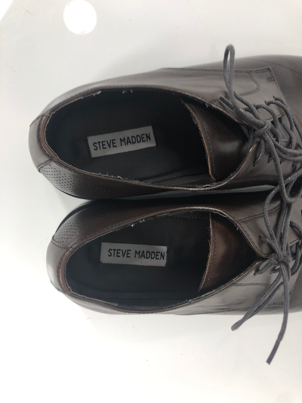 RARE Men's Oxfords Steve Madden Size 13M Formal Shoes image 6
