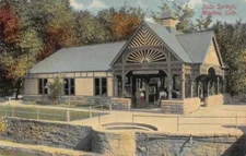 MANITOU SPRINGS, CO Colorado    SODA SPRINGS~HOUSE   c1910's Postcard