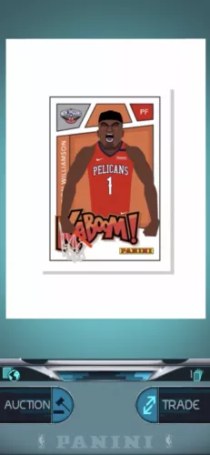☄️Zion Williamson Rookie KABOOM GIF NBA Animated DIGITAL Panini Dunk App 👀🔥📈