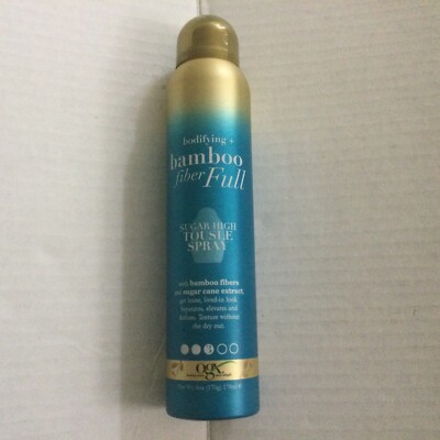 OGX Bodifying + Bamboo FiberFull Sugar High Tousle Spray, 6 Oz, NEW Discontinued