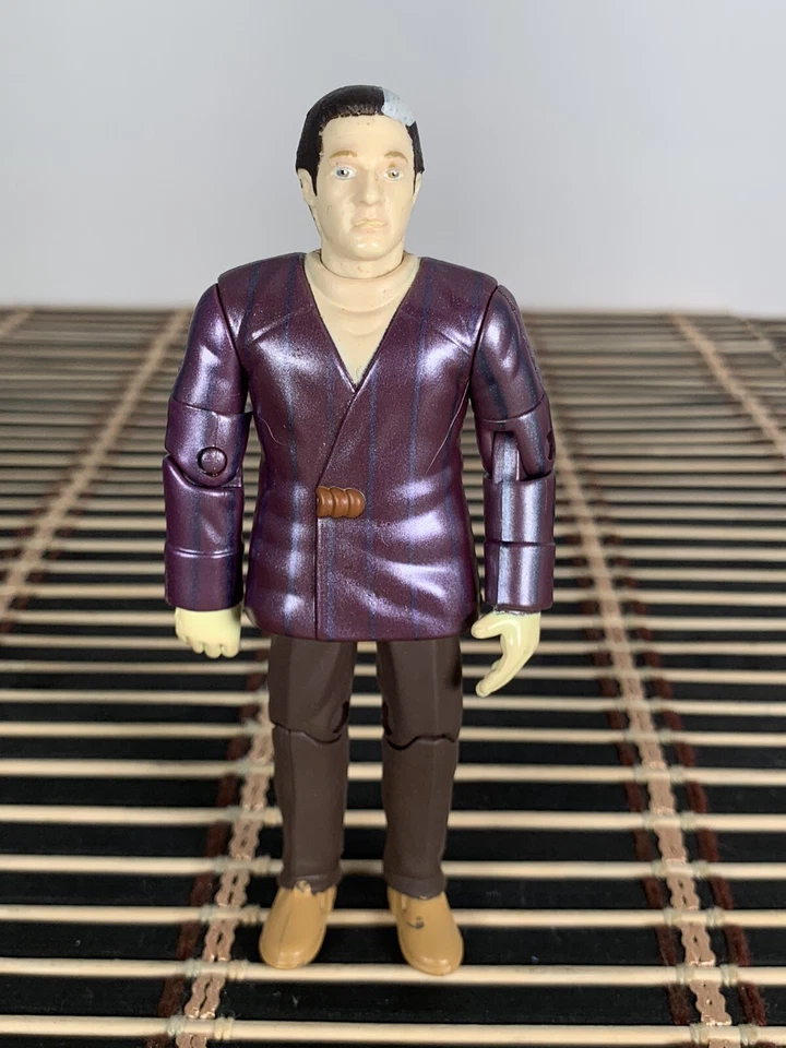 Lote de figuras de acción sueltas Playmates de Star Trek: The Next Generation años 90 de colección Foto 4 de 4