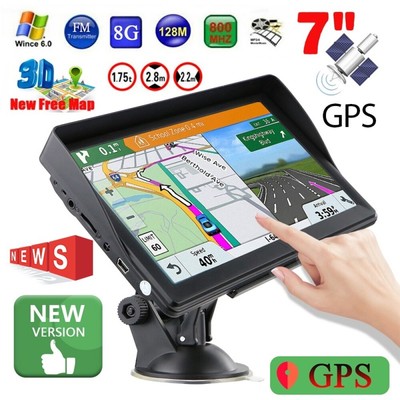 7'' Auto GPS 8GB PKW Navigation Navigationsgerät Nüvi Lifetime Maps Touchscreen