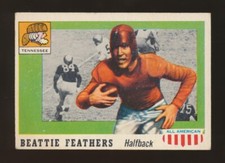 1955 Topps "All-American" Football -#98 BEATTIE FEATHERS (Tennessee) *SP*