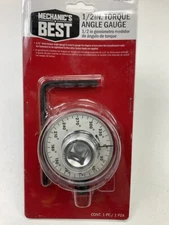 Mechanics Best TR25424 1/2 Inch Torque Angle Gauge