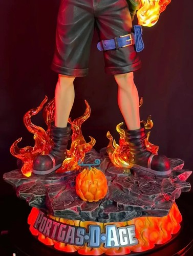 70cm New One Piece Gk Fantasy Third Anniversary 1/3 Ace - Picture 5 of 7