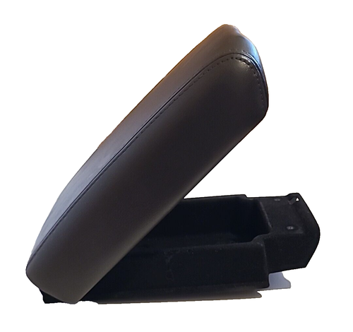 2008 Buick Enclave CXL Armrest Center Console Lid w/ Storage DARK BROWN Leather - Bild 2 von 5