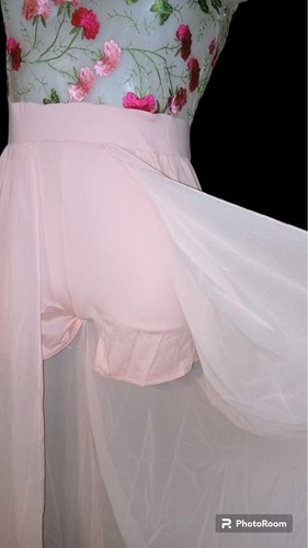 Tuta elegante donna pantaloncino corto sexy elegante con corpetto trasparente - Foto 3 di 8