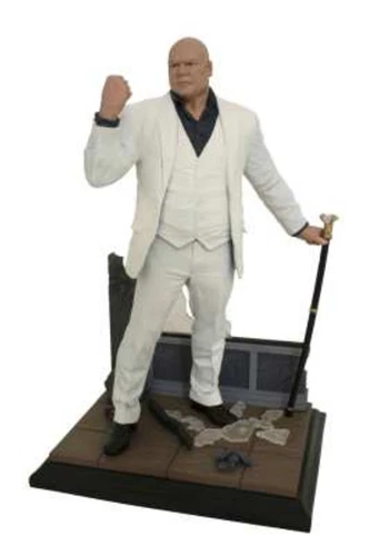 DIAMOND SELECT - FIGURINE MARVEL GALLERY - LE CAID (KINGPIN) - PVC DIORAMA