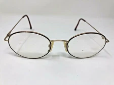 Silhouette Eyeglasses Frame M7250 /35 V 6050 52-20-140 Gold Tortoise Oval LE74