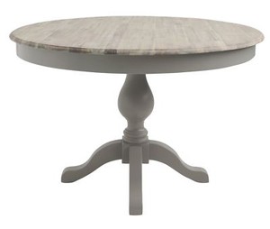 table round dining grey drawers pedestal florence