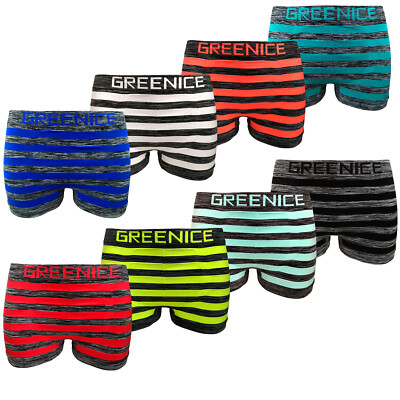 8er Pack Jungen Unterhose Boxershorts Kinder Retropants aus Microfaser 122-152