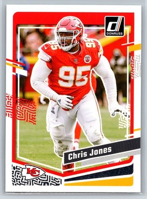 2023 Donruss Chris Jones Kansas City Chiefs #142