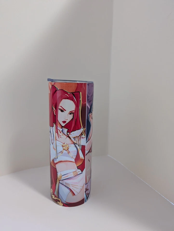 KPop Demon Hunters 8" Tumbler Cup with Lid New In Box - Image 2 of 4
