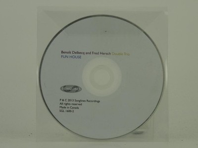 BENOIT DELBECQ AND FRED HERSCH DOUBLE TRIO FUN HOUSE (D6) 1 Track Promo CD Singl