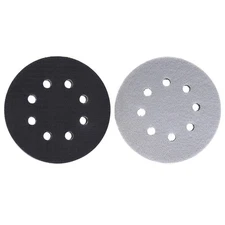 2PCS 5in Sponge Foam Cushion Orbital Sander Interface Buffer Pad Accessories