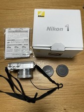 Nikon 1 J5 Silver 20.8MP 10-30mm VR Lens Near Mint Box English Menu Japan