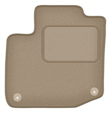 Fahrermatte Fußmatten Automatten Velours Beige für Honda Civic IX 2011-2016