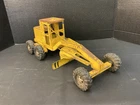 Vintage Tonka Yellow State Hi Way Road Grader  17” Long Metal