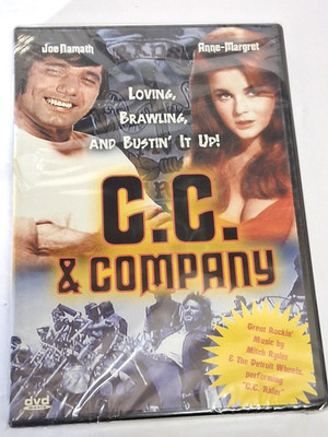 C.C. & Company (DVD, 1970)  Joe Namath & Anne-Margret  *New Sealed*