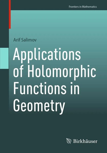 Arif Salimov | Applications Of Holomorphic Functions In Geometry | Taschenbuch-image