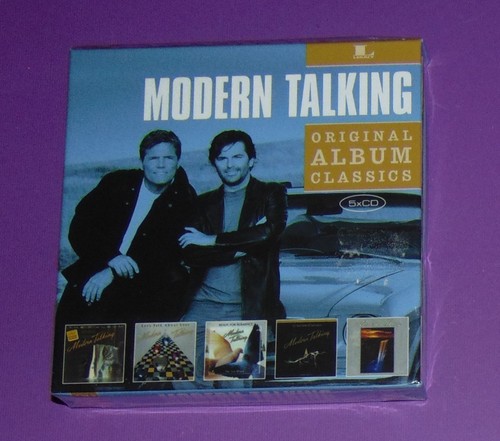 MODERN TALKING. ORIGINAL ALBUM CLASSICS. RARO BOX 5 CD SIGILLATO !