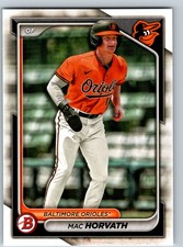 Mac Horvath - #BP-6 - Baltimore Orioles - 2024 Bowman - Prospects