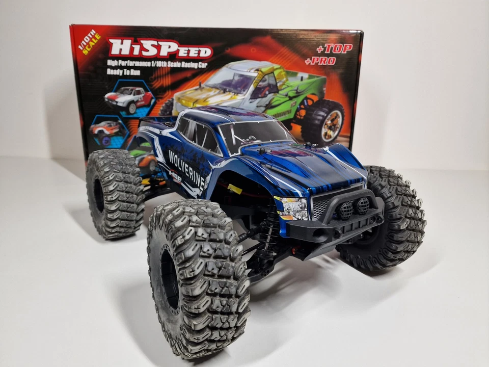 HSP Wolverine Pro Rc Monstertruck 1:10 4WD Brushless 60KM/H RcAuto Offroad 94701 - Bild 3 von 4
