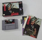 S-106 VINTAGE ORIGINAL NINTENDO SNES CLIFFHANGER WITH ORIGINAL BOX